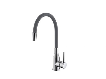 Dřezová baterie Alveus Flexa, chrom, flexibilní výtok, šedá 1147026