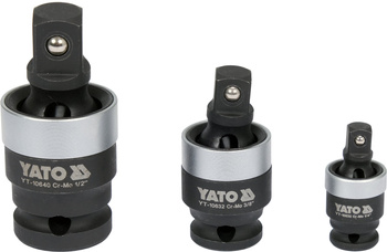 Yato sada nárazových kloubů 1/4" 3/8" 1/2" YT-10642