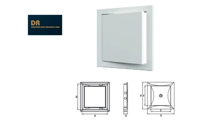 Dospel revizní dvířka DR 250x300 bílá 007-4215