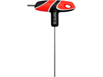 Yato HEX vřetenový klíč s T-rukojetí typ 3 mm YT-05572