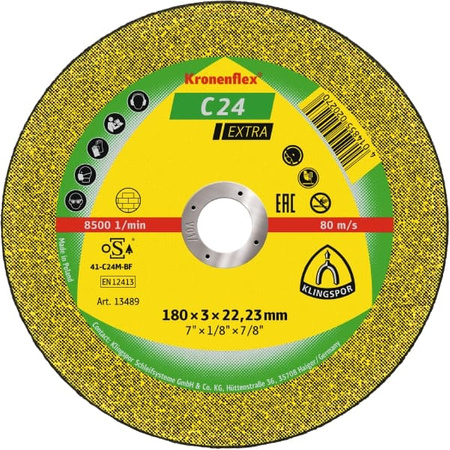 Klingspor řezací kotouč na beton 115x2,5x22,23mm C24 Extra 188462