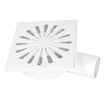 Aquer nastavitelný kanalizační rošt 50mm spodní 15x15cm kovový rošt