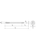 Stavební šroub WKCP 6x220mm s podložkou a torxovou hlavou 100 kusů WKCP-06220