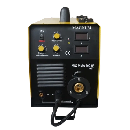 Poloautomat Magnum MIG 200 W MMA IGBT svářečka