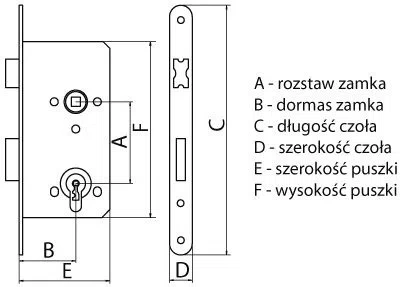 Zámková skříňka Martex 90/50 široká dvířka PU-BY-001