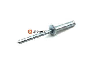 Ocelový trhací nýt s plochou hlavou BK 6x25mm