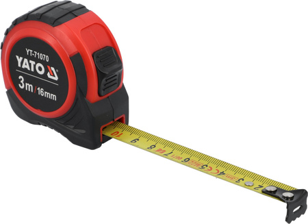 Svinovací metr Yato 16mm 3m YT-71070