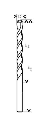 Bosch vrták do betonu CYL-3 4x40x75mm 2608597656