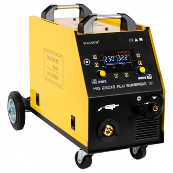 Svařovací poloautomat Magnum MIG 230/2 ALU SYNERGIA 230V/200A 400V/230A