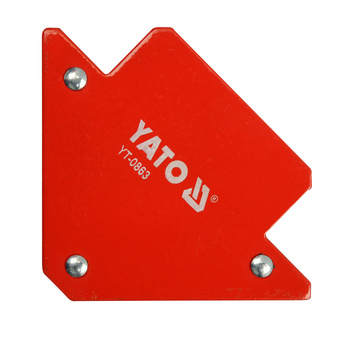 Yato svařovací úhlový magnet 80x120x13mm YT-0863