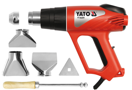 Tepelná pistole Yato 2000W (I)350°C (II)550°C YT-82291