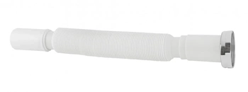 Diamantový univerzální plastový sifon 6/4" s kovovou maticí SYFON UNIW 1,1/2*40.