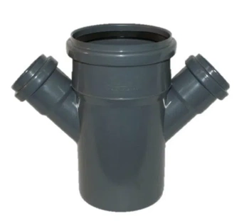 Kanalizační příčka 110/50/50mm 45 stupňů
