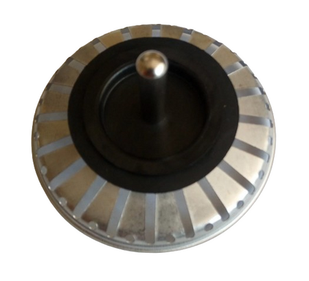 Zástrčka dřezu fi8cm, chrom, nízká