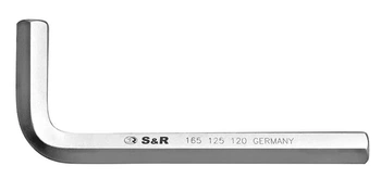 S&amp;R imbusový klíč krátký 4,0 mm 165070040