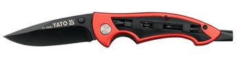 Skládací multifunkční nůž Yato s bity YT-76031