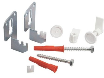 Montážní sada Gorgiel pro ocelové radiátory bez zástrčky a odvzdušňovače 1021120205