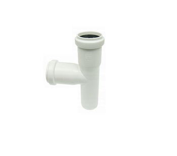 Kanalizační T 40mm 67 stupňů bílé