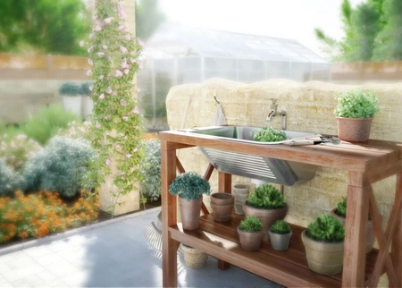 Ocelová užitková komora Deante ZYK 0100