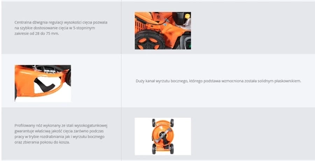 Oleo-Mac GMC 53 TKE ALLROAD4 benzínová sekačka na trávu s pojezdem 66079172E5