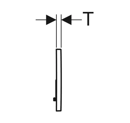 Tlačítko s dvojitým splachováním Geberit 115.770.DW.5