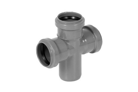 Kanalizační příčka 50/50/50mm 90 stupňů